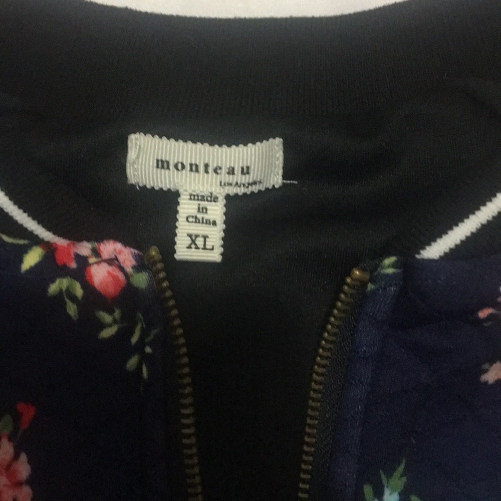 Floral zip jacket - Picture 2 of 2